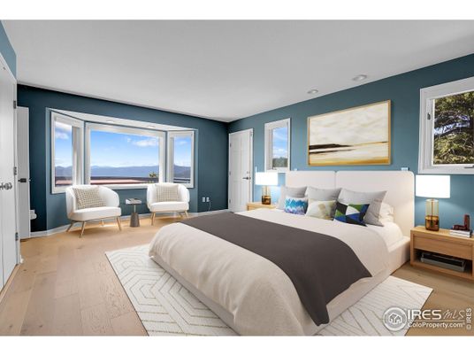 Bedroom, Interior, Water, Wood Texture Flooring