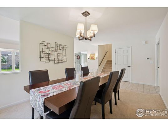 Chandelier, Dining room, Interior