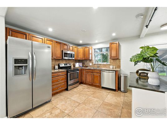 Interior, Kitchen, Recessed Lighting, Stainless Steel Appliances