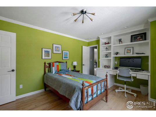 Bedroom, Home Office, Interior, Wood Texture Flooring