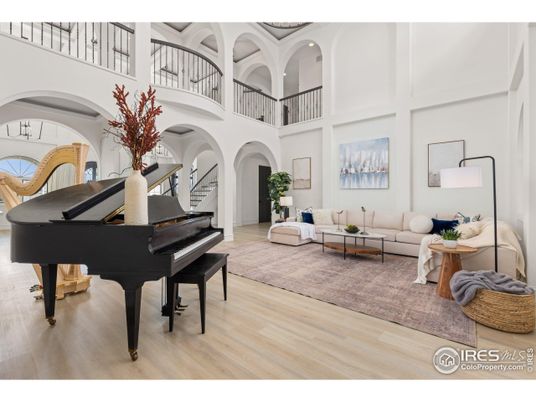 Interior, Living room, Piano, Wood Texture Flooring