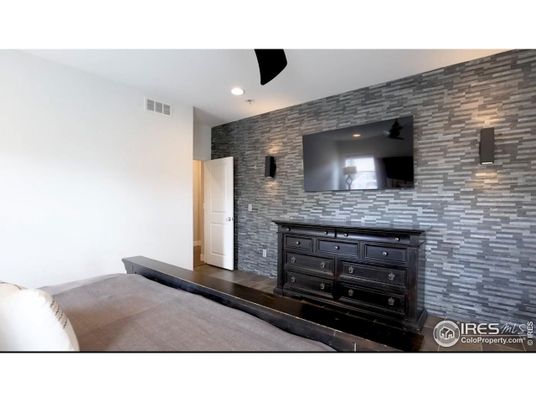 Fireplace, Interior, Recessed Lighting, Stone Walls