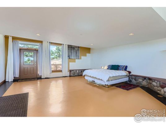 Bedroom, Fireplace, Interior, Recessed Lighting