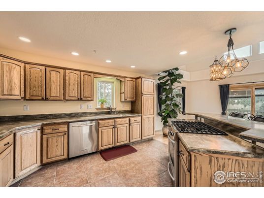 Chandelier, Interior, Kitchen, Recessed Lighting