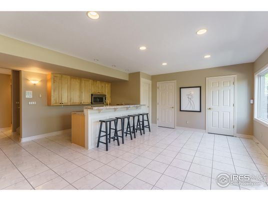 Interior, Kitchen, Marble, Recessed Lighting