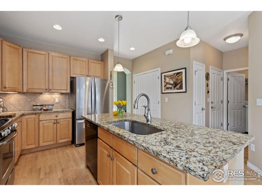 Dining room, Interior, Kitchen, Pendant Lights, Wood Texture Flooring
