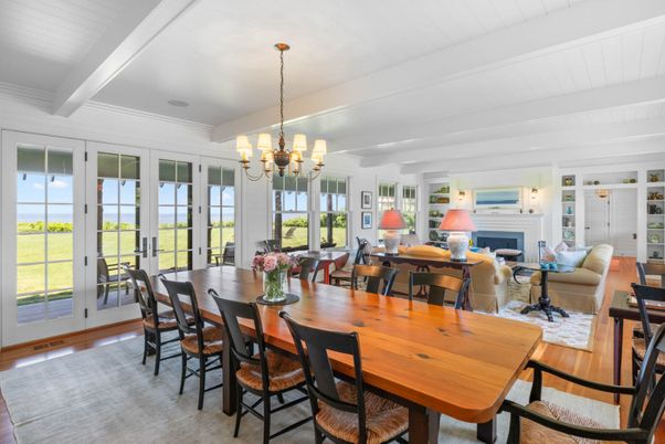 Chandelier, Dining room, Fireplace, Interior, Living room, Wood Texture Flooring