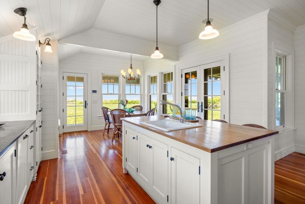 Chandelier, Dining room, Interior, Kitchen, Pendant Lights, Wood Texture Flooring