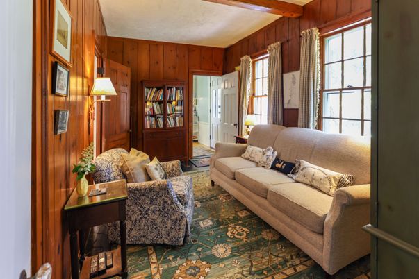 Interior, Living room, Wooden Beams, Wooden Walls