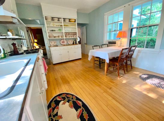 Dining room, Interior, Wood Texture Flooring