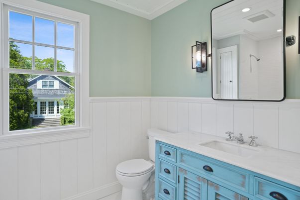 Bathroom, Interior, Recessed Lighting