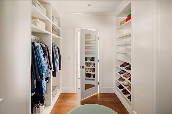Interior, Recessed Lighting, Walk-in Closets, Wood Texture Flooring
