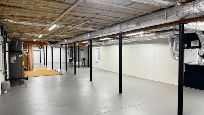 Interior, Wooden Beams