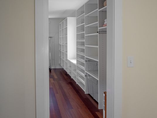 Interior, Walk-in Closets, Wood Texture Flooring