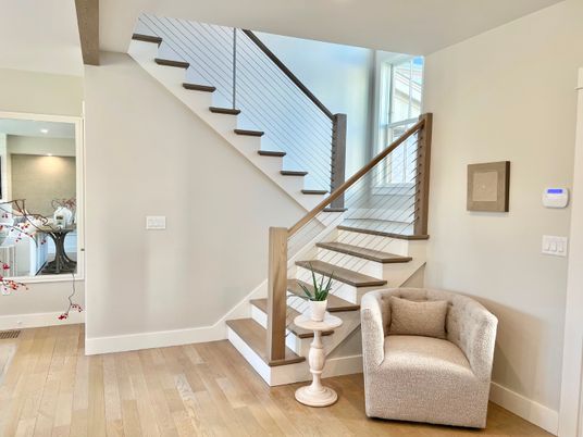 Interior, Recessed Lighting, Wood Texture Flooring