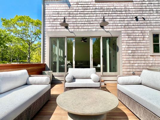 Exterior, Wood Texture Flooring