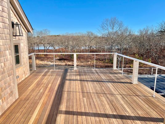 Exterior, Wood Texture Flooring