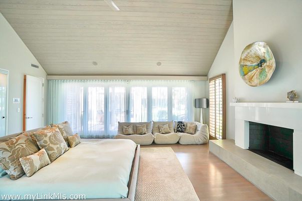 Bedroom, Fireplace, Interior, Living room, Wooden Ceilings, Wood Texture Flooring