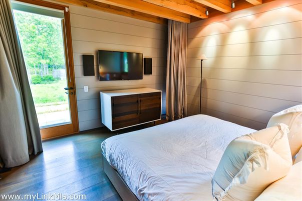 Bedroom, Interior, Wooden Beams, Wood Texture Flooring