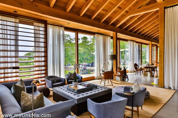 Dining room, Interior, Living room, Wooden Beams, Wooden Ceilings, Wood Texture Flooring