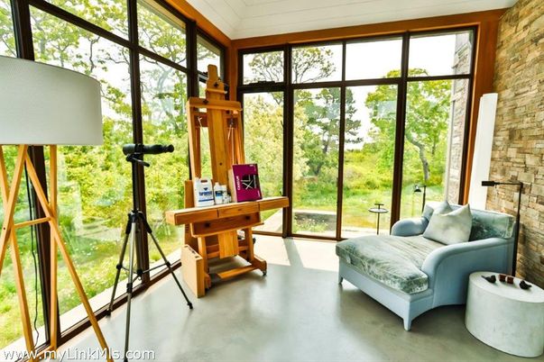 Interior, Stone Walls, Sun Room