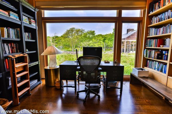 Home Office, Interior, Wood Texture Flooring
