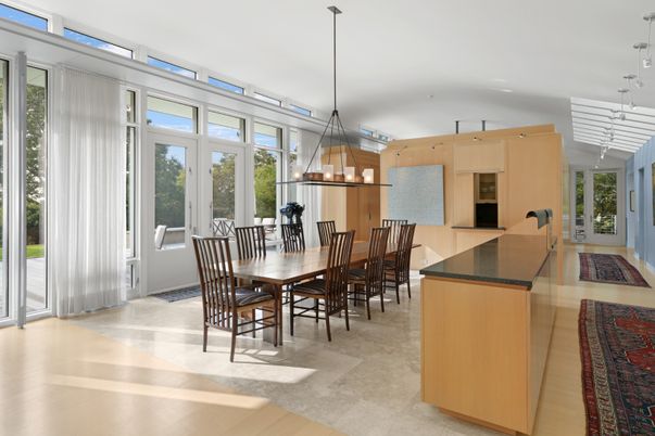 Dining room, Interior, Kitchen, Pendant Lights