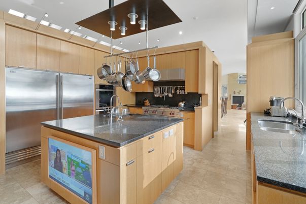 Interior, Kitchen, Recessed Lighting, Stainless Steel Appliances