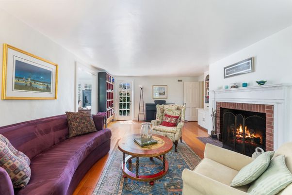 Fireplace, Interior, Living room, Piano, Wood Texture Flooring