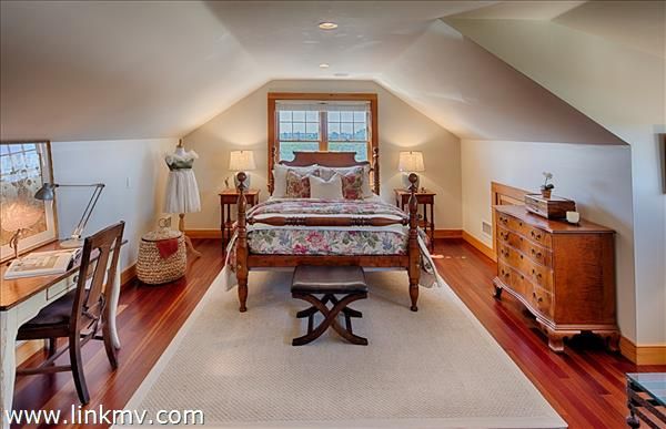 Bedroom, Home Office, Interior, Recessed Lighting, Wood Texture Flooring