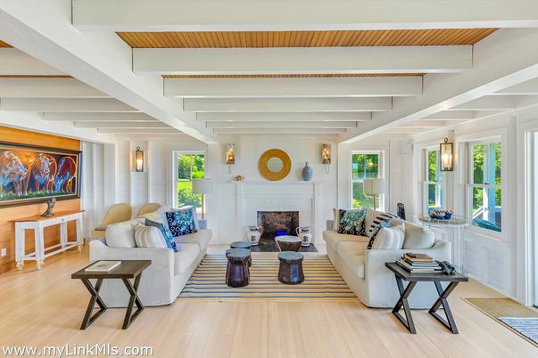 Fireplace, Interior, Living room, Pendant Lights, Wood Texture Flooring