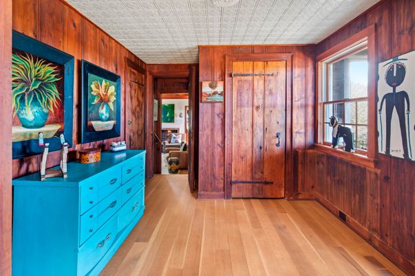 Interior, Wood Texture Flooring, Wooden Walls