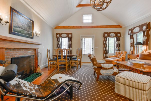Dining room, Fireplace, Interior, Living room
