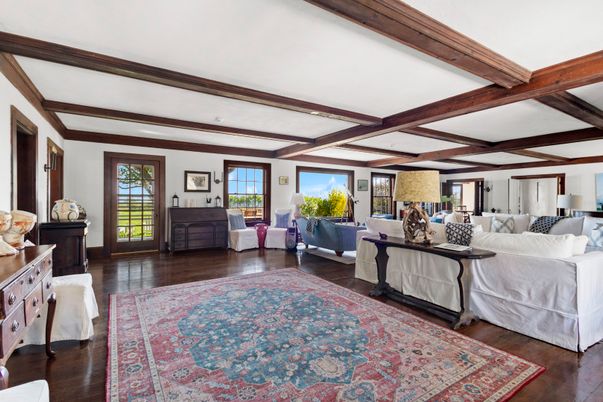 Interior, Living room, Wooden Beams, Wood Texture Flooring
