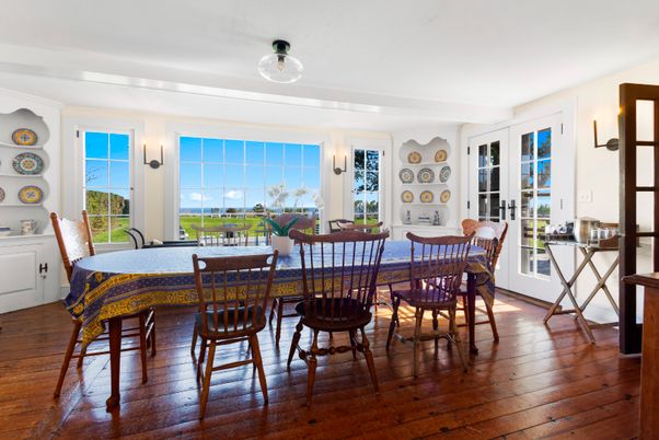 Dining room, Interior, Wood Texture Flooring