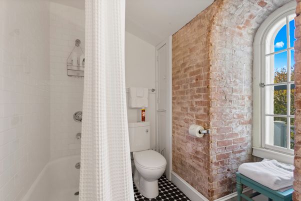 Bathroom, Interior, Stone Walls