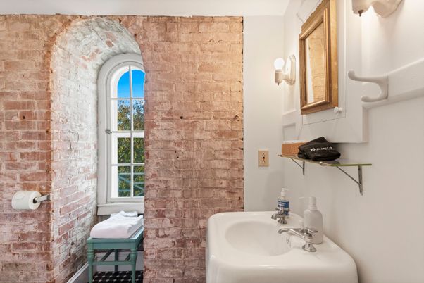 Bathroom, Interior, Stone Walls