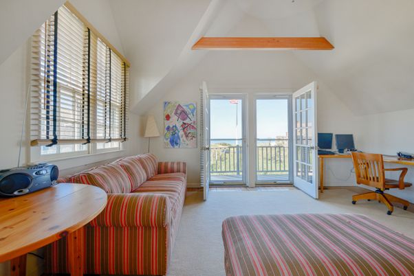 Home Office, Interior, Wooden Beams