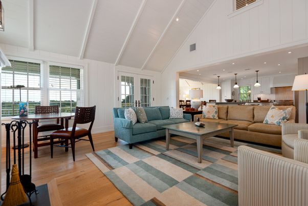 Dining room, Interior, Kitchen, Living room, Pendant Lights, Recessed Lighting, Wood Texture Flooring