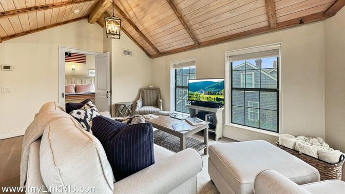 Fireplace, Interior, Living room, Pendant Lights, Wooden Beams, Wooden Ceilings, Wood Texture Flooring