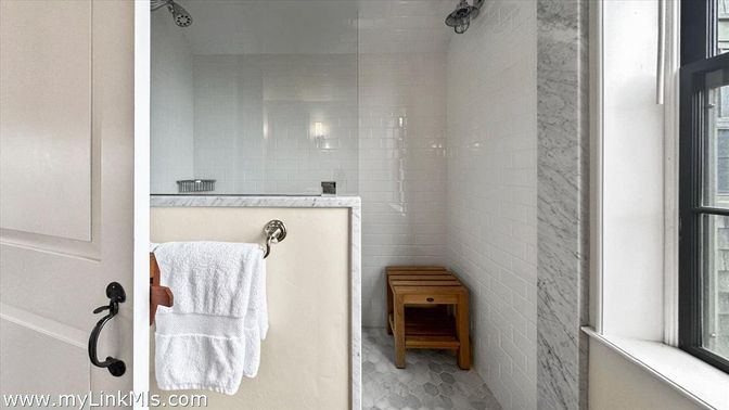 Bathroom, Interior, Marble Walls