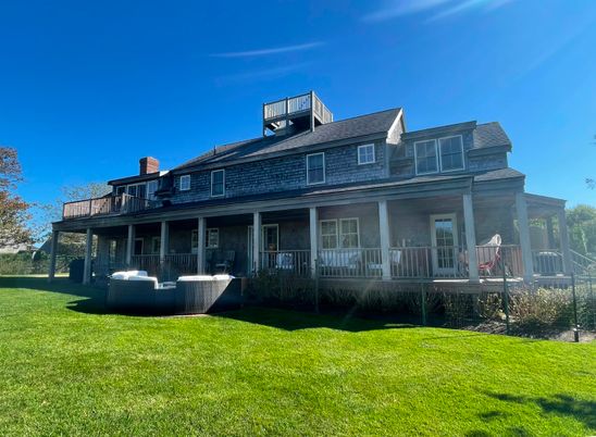 Backyard, Exterior, Facade, Cape Cod