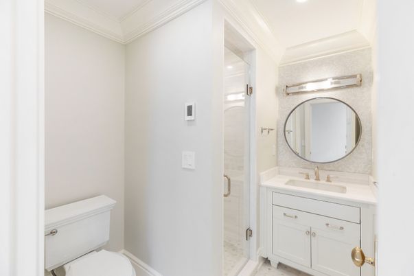 Bathroom, Interior, Recessed Lighting
