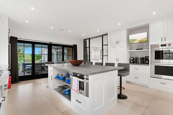 Interior, Kitchen, Recessed Lighting, Stainless Steel Appliances