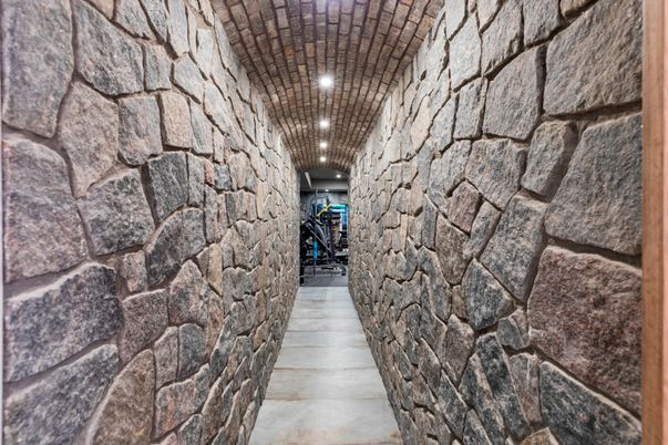 Interior, Stone Walls
