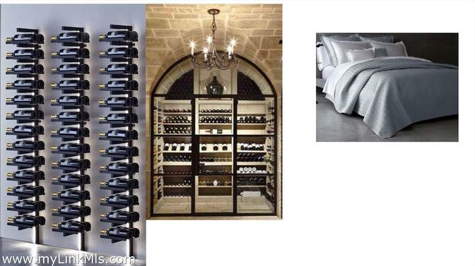 Chandelier, Interior, Wine Storage