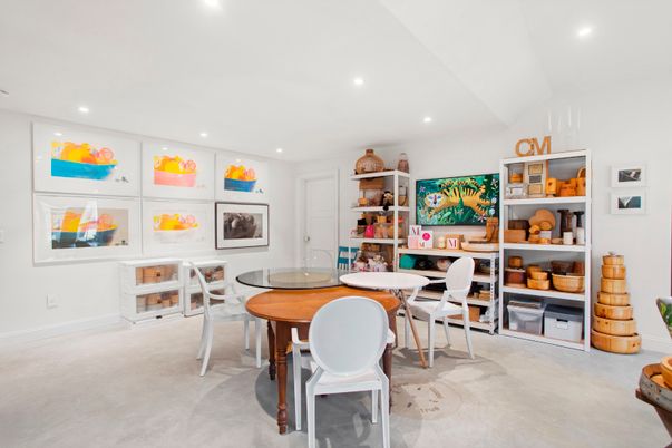 Dining room, Interior, Recessed Lighting
