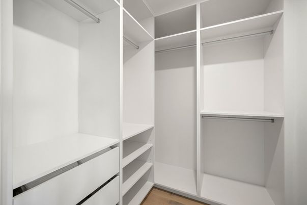 Interior, Walk-in Closets, Wood Texture Flooring