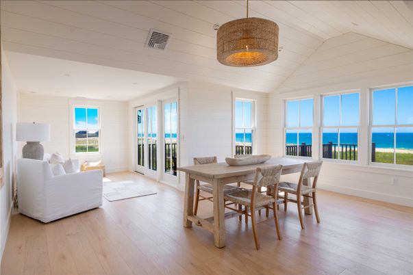 Chandelier, Dining room, Interior, Water, Wood Texture Flooring