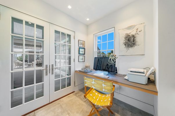 Home Office, Interior, Recessed Lighting